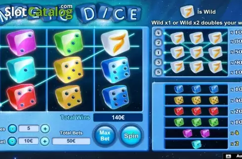 Скрин5. Magic Dice (NeoGames) слот