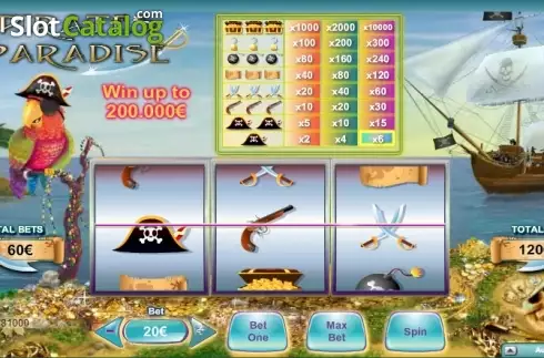 Скрин3. Pirates Paradise (NeoGames) слот
