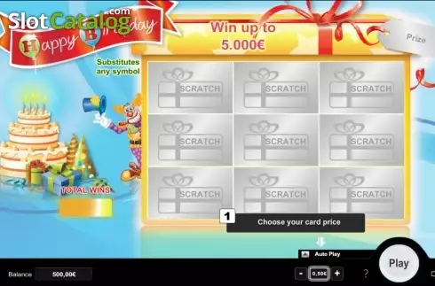 Скрин2. Happy Birthday (NeoGames) слот