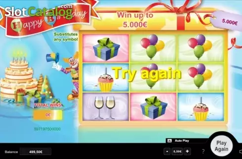 Скрин3. Happy Birthday (NeoGames) слот