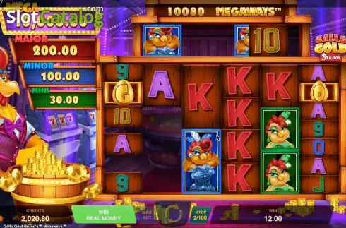 Скрин4. Gallo Gold Bruno's Megaways слот
