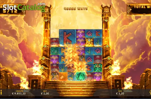 Скрин9. Asgardian Fire слот