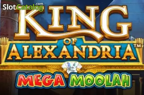 King of Alexandria Mega Moolah логотип