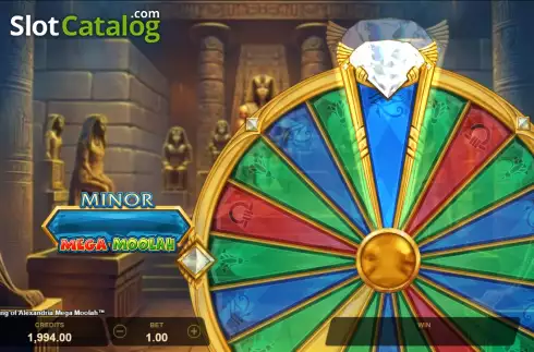 Скрин7. King of Alexandria Mega Moolah слот