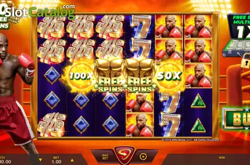 Скрин2. Money Mayweather слот