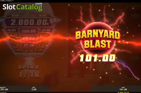 Скрин3. Cash Abduction 5000X Gold Blitz Fusion слот
