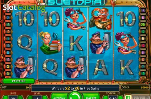 Скрин2. Subtopia слот