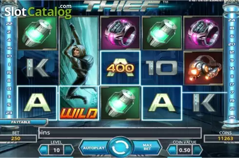 Скрин5. Thief (NetEnt) слот