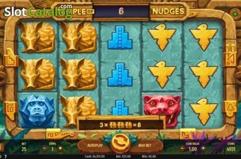 Скрин4. Temple of Nudges слот