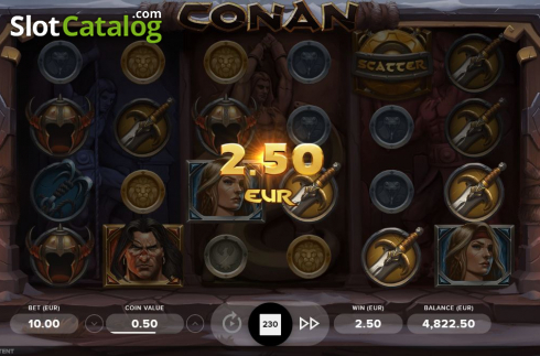Скрин5. Conan слот