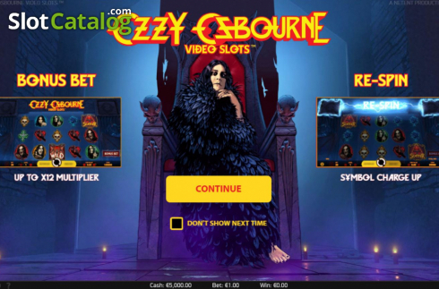 Скрин2. Ozzy Osbourne слот