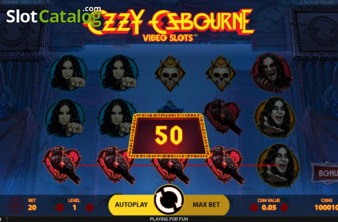 Скрин4. Ozzy Osbourne слот