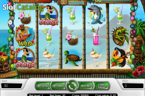Скрин3. Tiki Wonders слот