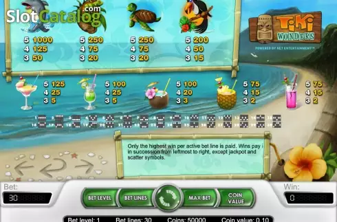 Скрин5. Tiki Wonders слот