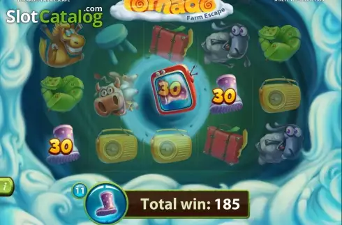 Скрин2. Tornado: Farm Escape слот