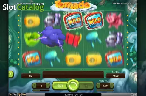 Скрин4. Tornado: Farm Escape слот