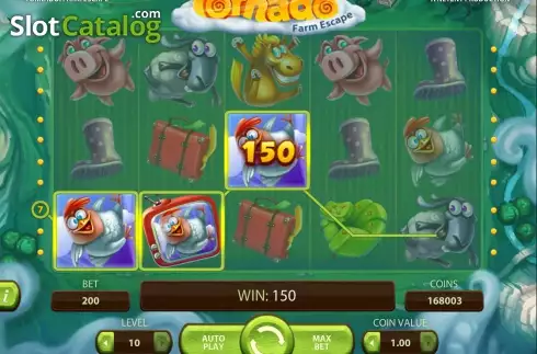 Скрин5. Tornado: Farm Escape слот