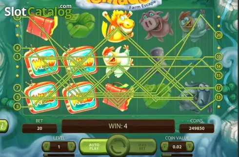 Скрин8. Tornado: Farm Escape слот