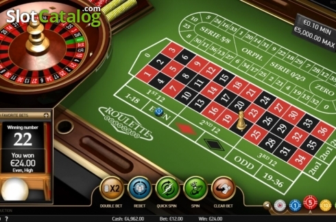 Скрин5. Roulette (NetEnt) слот