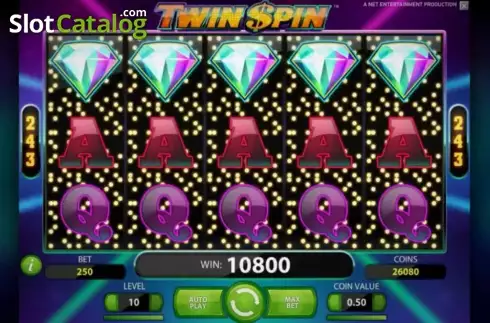 Скрин2. Twin Spin слот