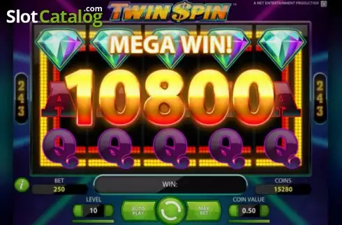 Скрин5. Twin Spin слот
