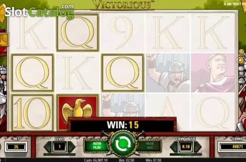 Скрин3. Victorious слот