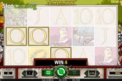 Скрин4. Victorious слот