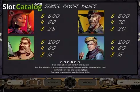 Скрин5. Wild Wild West слот