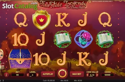 Скрин2. Fairytale Legends: Red Riding Hood слот
