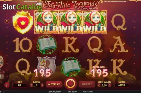 Скрин4. Fairytale Legends: Red Riding Hood слот