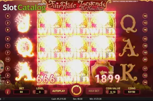 Скрин8. Fairytale Legends: Red Riding Hood слот