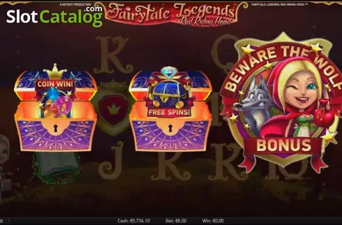 Скрин9. Fairytale Legends: Red Riding Hood слот