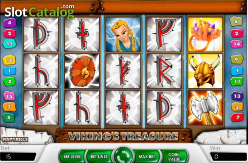 Скрин2. Vikings Treasure слот