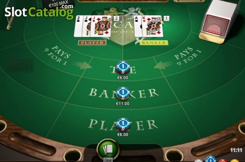Скрин4. Baccarat Professional Series слот