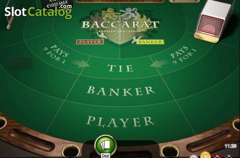 Скрин2. Baccarat Professional Series High Limit слот