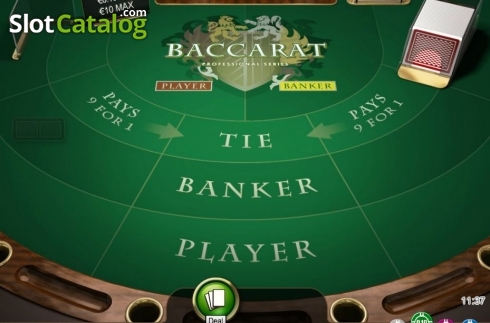 Скрин2. Baccarat Professional Series Low Limit слот