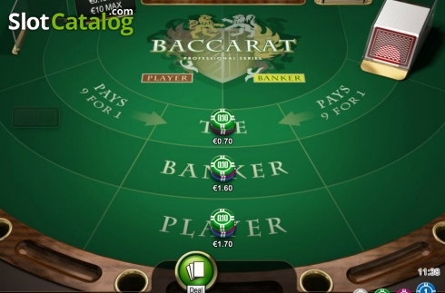 Скрин3. Baccarat Professional Series Low Limit слот