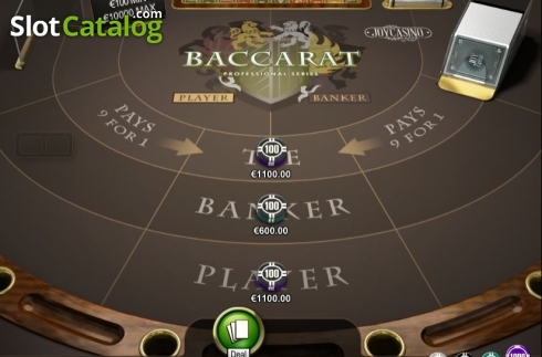 Скрин3. Baccarat Professional Series VIP слот