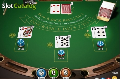 Скрин4. Blackjack Professional Series слот