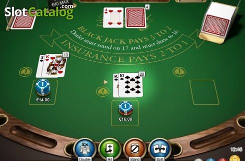 Скрин5. Blackjack Professional Series слот
