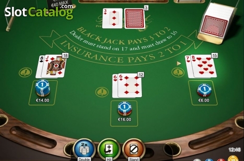Скрин7. Blackjack Professional Series слот