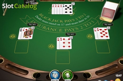 Скрин8. Blackjack Professional Series слот