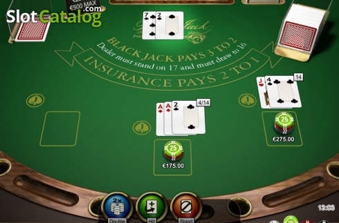 Скрин5. Blackjack Professional Series High Limit слот