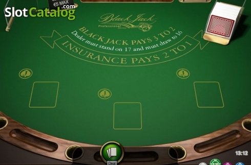 Скрин2. Blackjack Professional Series Low Limit слот