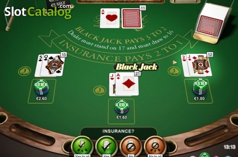 Скрин4. Blackjack Professional Series Low Limit слот