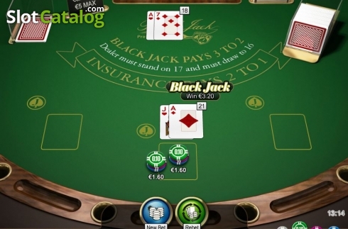 Скрин6. Blackjack Professional Series Low Limit слот