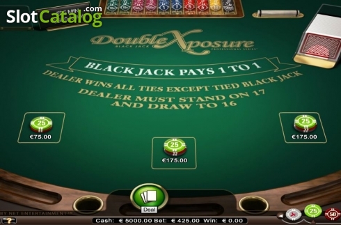 Скрин3. Double Exposure Blackjack Professional Series High Limit слот