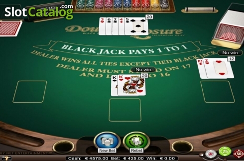 Скрин5. Double Exposure Blackjack Professional Series High Limit слот