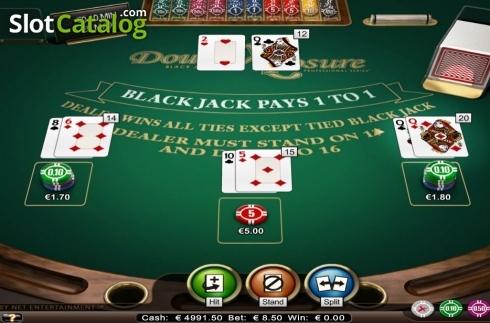 Скрин4. Double Exposure Blackjack Professional Series Low Limit слот