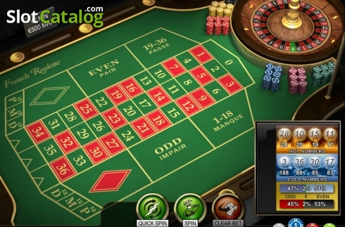 Скрин2. French Roulette (NetEnt) слот